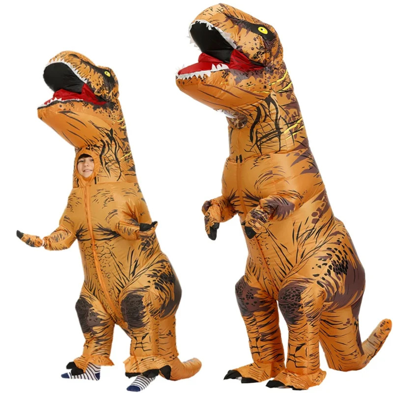 Inflatable Dinosaur Costume Adult - 大人子供アニメ恐竜衣装プリムハロウィンパーティー衣装カーニバルコスプレドレススーツ NM33