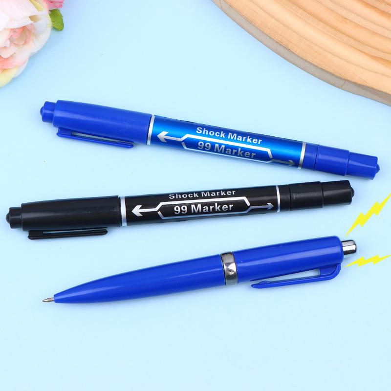 Shock Pen Prank Toy - 電気ショックペンのいたずらおもちゃ、エイプリルフールのパーティーに最適なジョークグッズ、友人へのプレゼントにぴったりのクリエイティブないたずらおもちゃ。