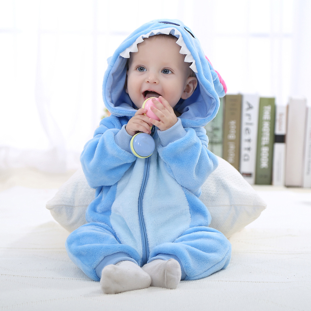 Spiderman Jumpsuit Kids - ベビーロンパース子供コスプレ冬フランネルワンピースフード付きジャンプスーツステッチジャンパー全体的な女の子成長少年成長 Roupa Bebes