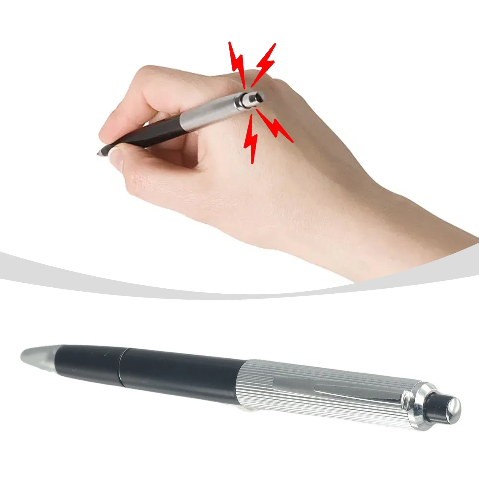 Shock Pen Prank Toy - ジョーク感電ペンノベルティギャグジョーク多機能クリエイティブボールペンハロウィンジョークおもちゃギフトオフィス学生ペン