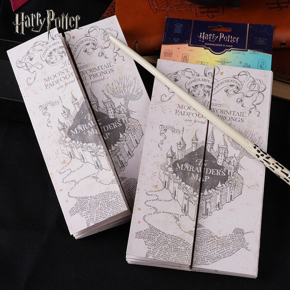 Magic Tricks - 1PC マローダーズ魔法学校の地図魔法のコスプレ小道具映画アニメ周辺部屋の装飾ギフト