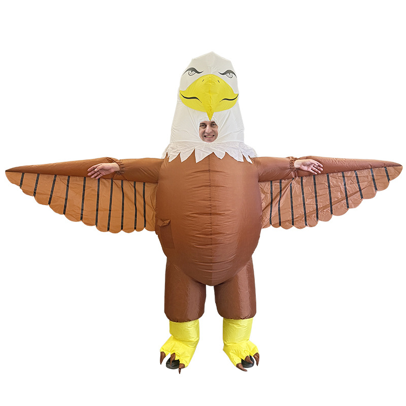 イーグルの着ぐるみ、膨らませて着る動物のコスチューム、ハロウ - Costumes のレビューと価格