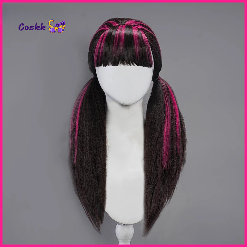 ドラキュララーア コスプレウィッグ ロングヘア 60CM ロ - Anime Cosplay Wig Heat Resistant のレビューと価格