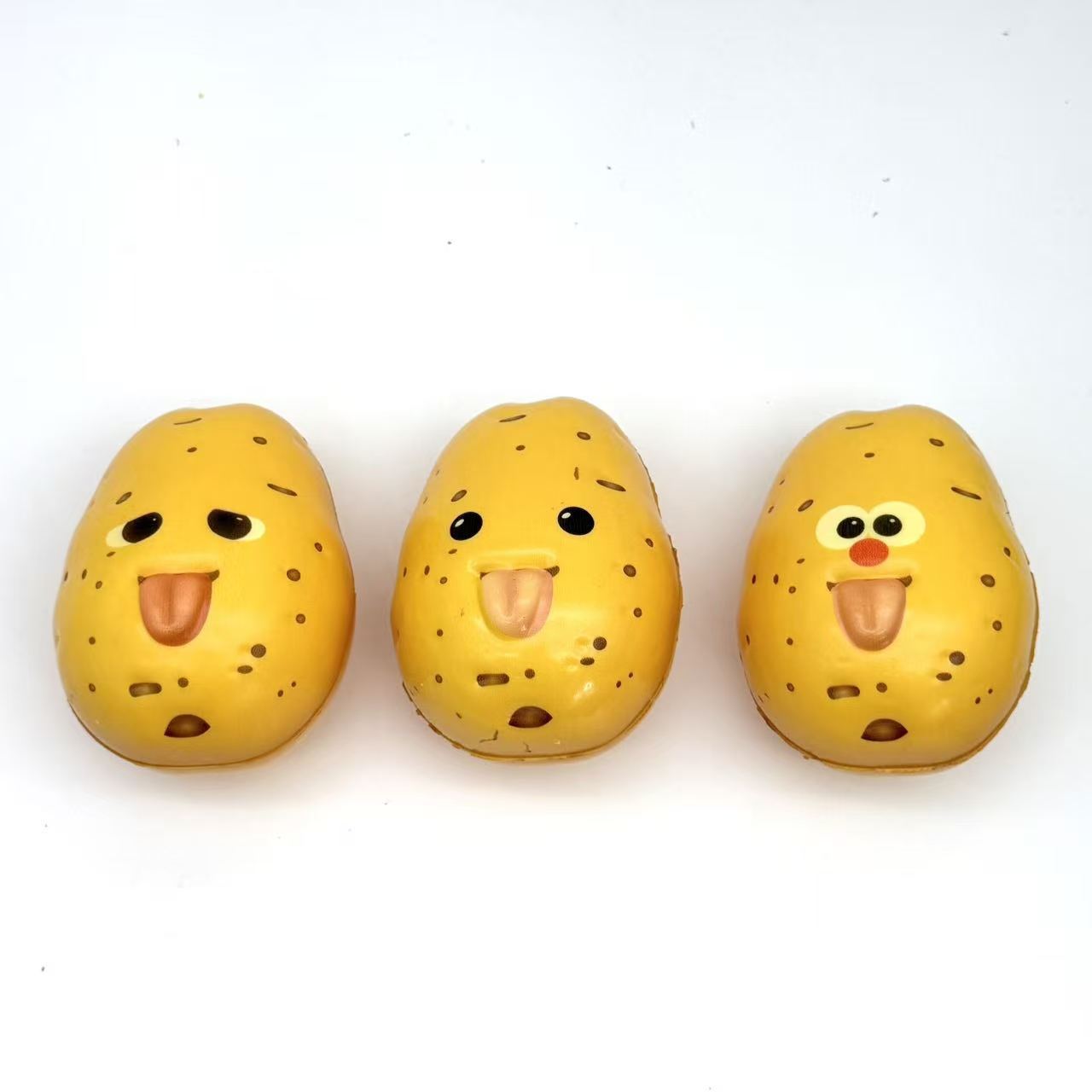 かわいい、リアルなポテトとイチゴの形をした、ゆっくりと膨らむ - Novelty Gifts のレビューと価格