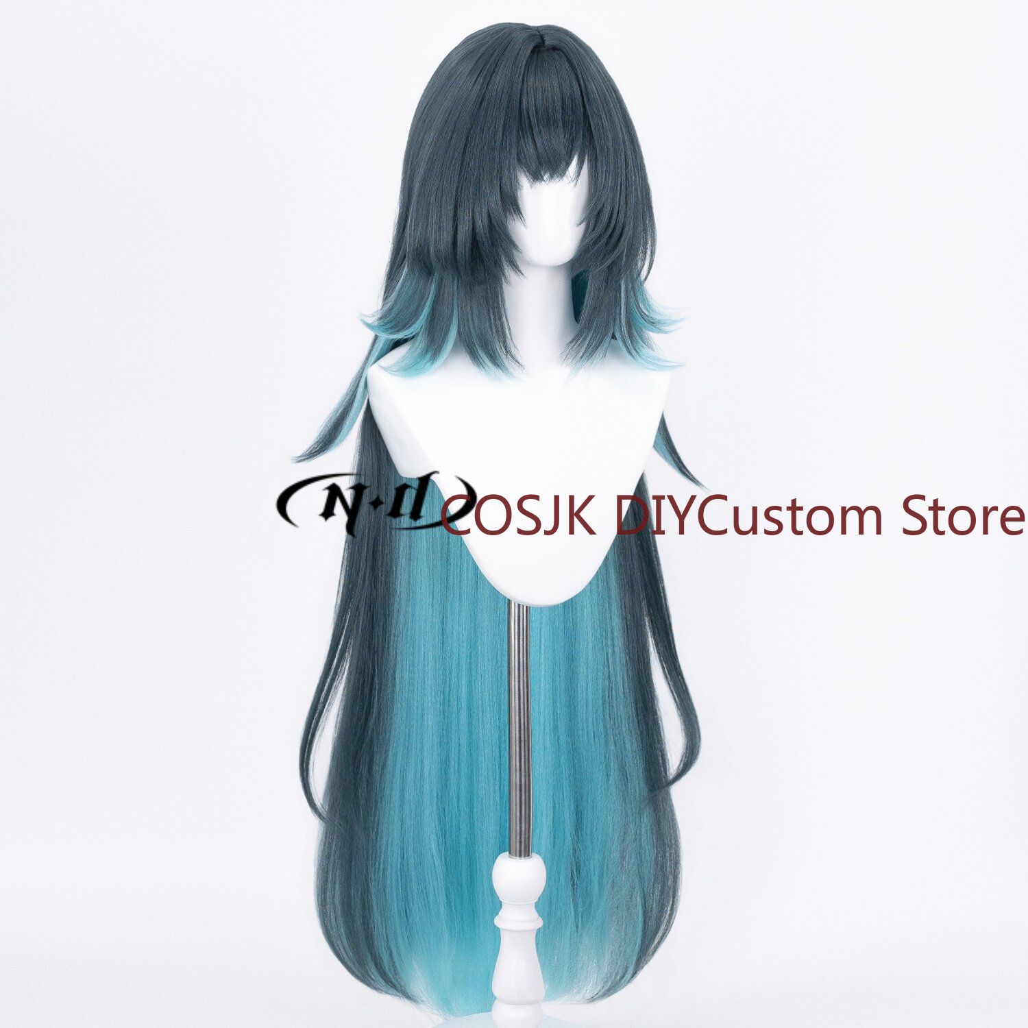 110cmのアニメ「原神」のキャラクター、ダニカのコスプレ用 - Anime Cosplay Wig Heat Resistant のレビューと価格