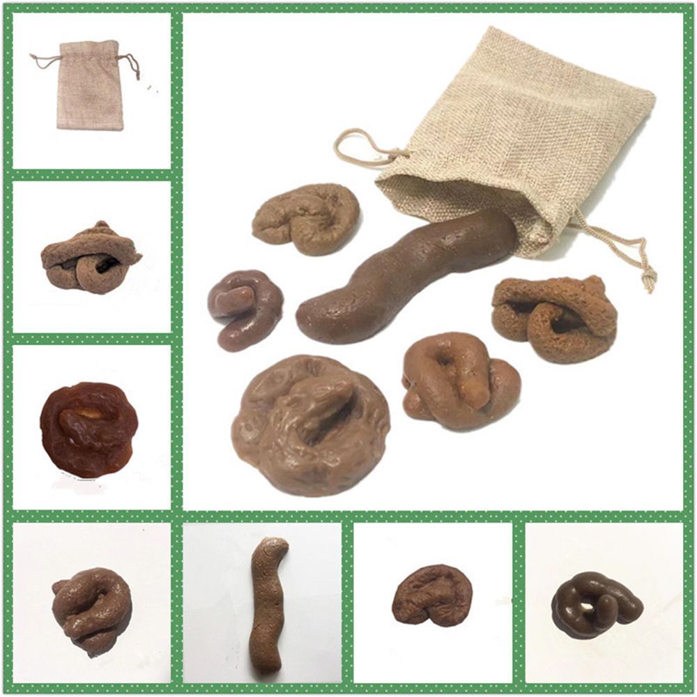 6個入り 便便型 ストレス解消グッズ いたずらグッズ 本物そ - Fake Poop Gag Gift のレビューと価格