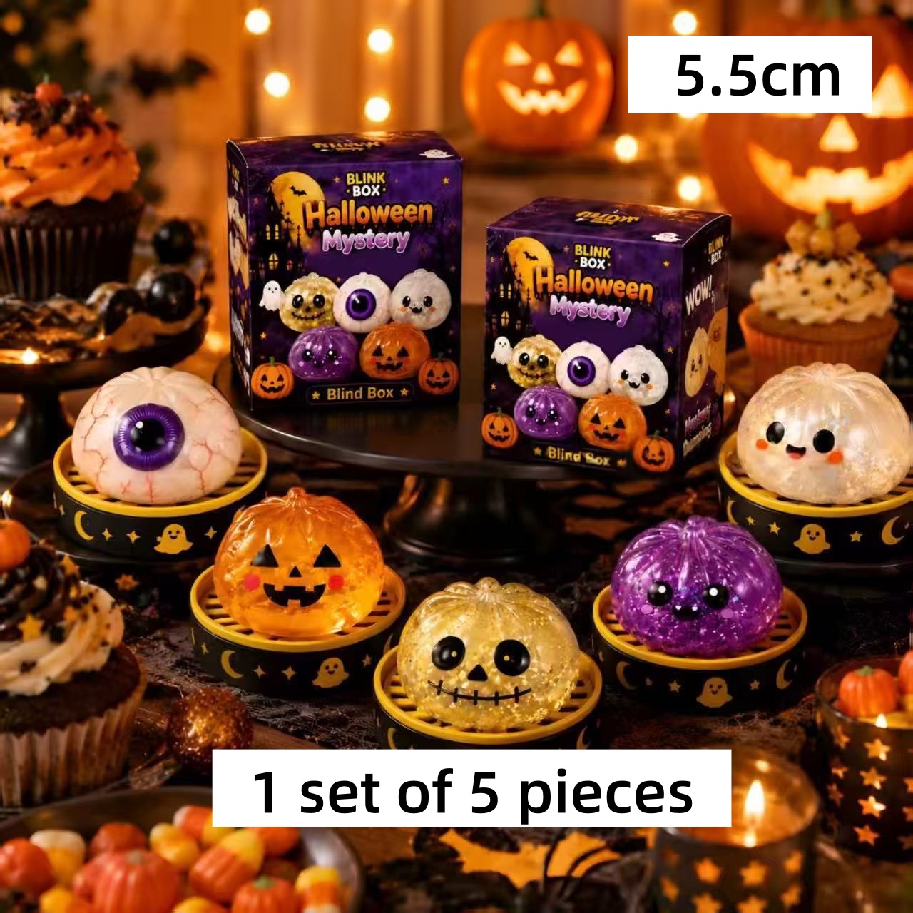 5.5cm ハロウィンゴーストピンチミュージックパーティー  - Novelty Gifts のレビューと価格