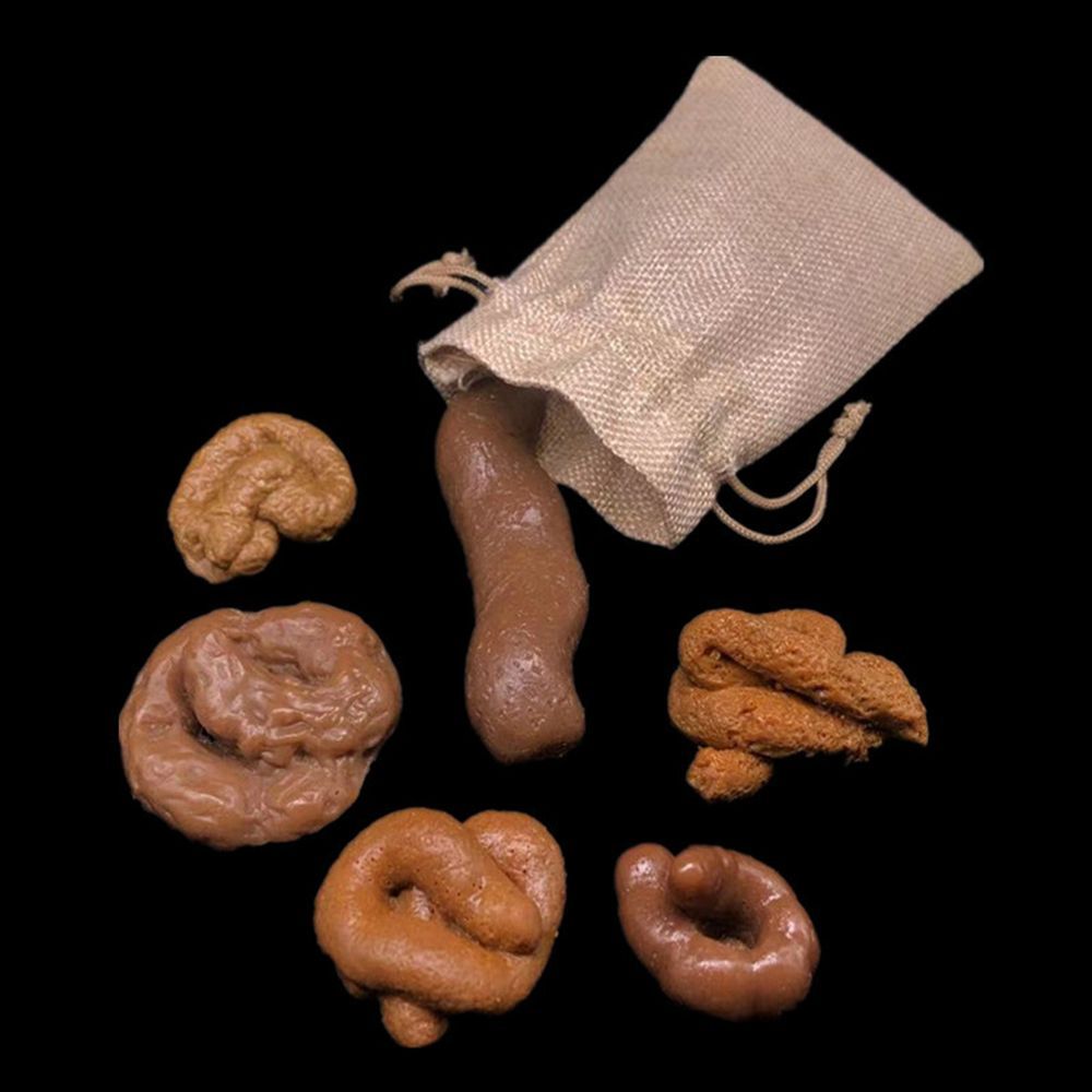 6個入り、いたずらグッズ、ストレス解消、お祭り気分を盛り上げ - Fake Poop Gag Gift のレビューと価格