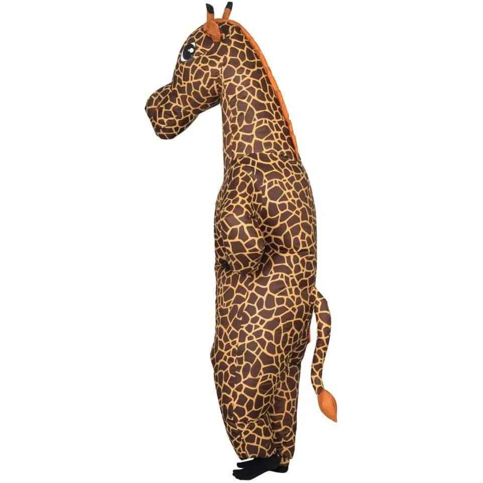 大人のための体操キリン,ハロウィーンのコスプレコスチューム, - Inflatable Dinosaur Costume Adult のレビューと価格