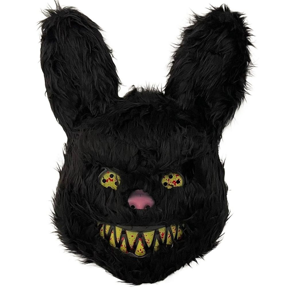 血まみれのぬいぐるみバニーマスク ハロウィン ゴースト フェ - Led Purge Mask Halloween のレビューと価格